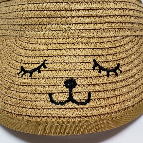 NWT LAST ONE! Bunny Visor for Kids, Tan - Picture 6 of 6